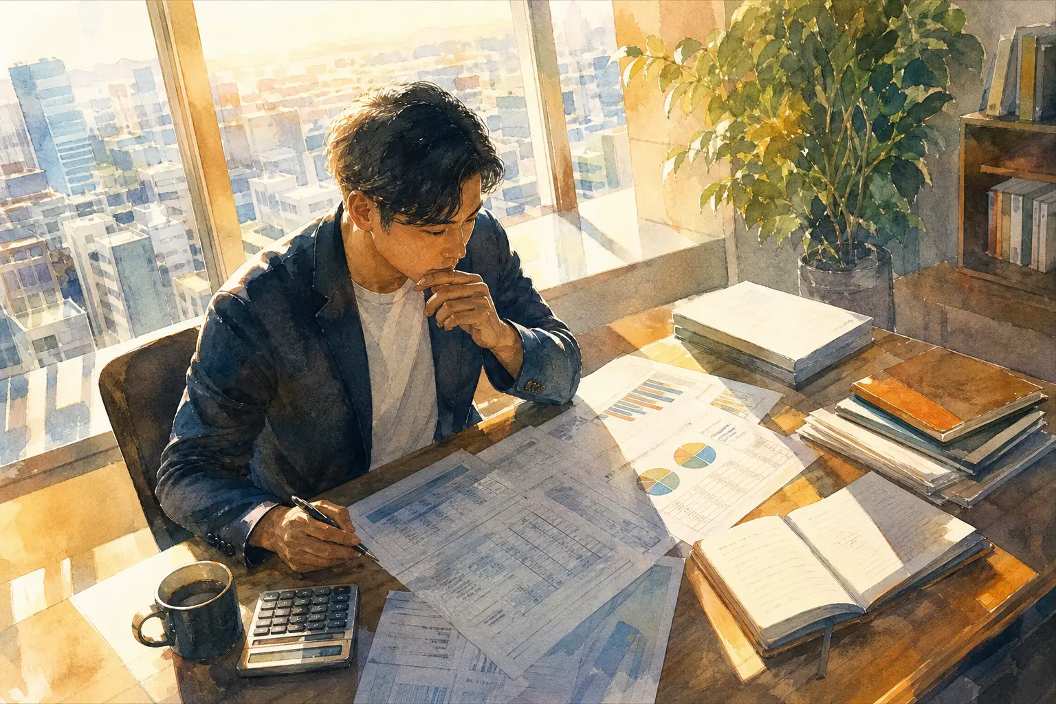 個人事業主の税金シミュレーション｜計算手順と年収別早見表で手取りが分かる